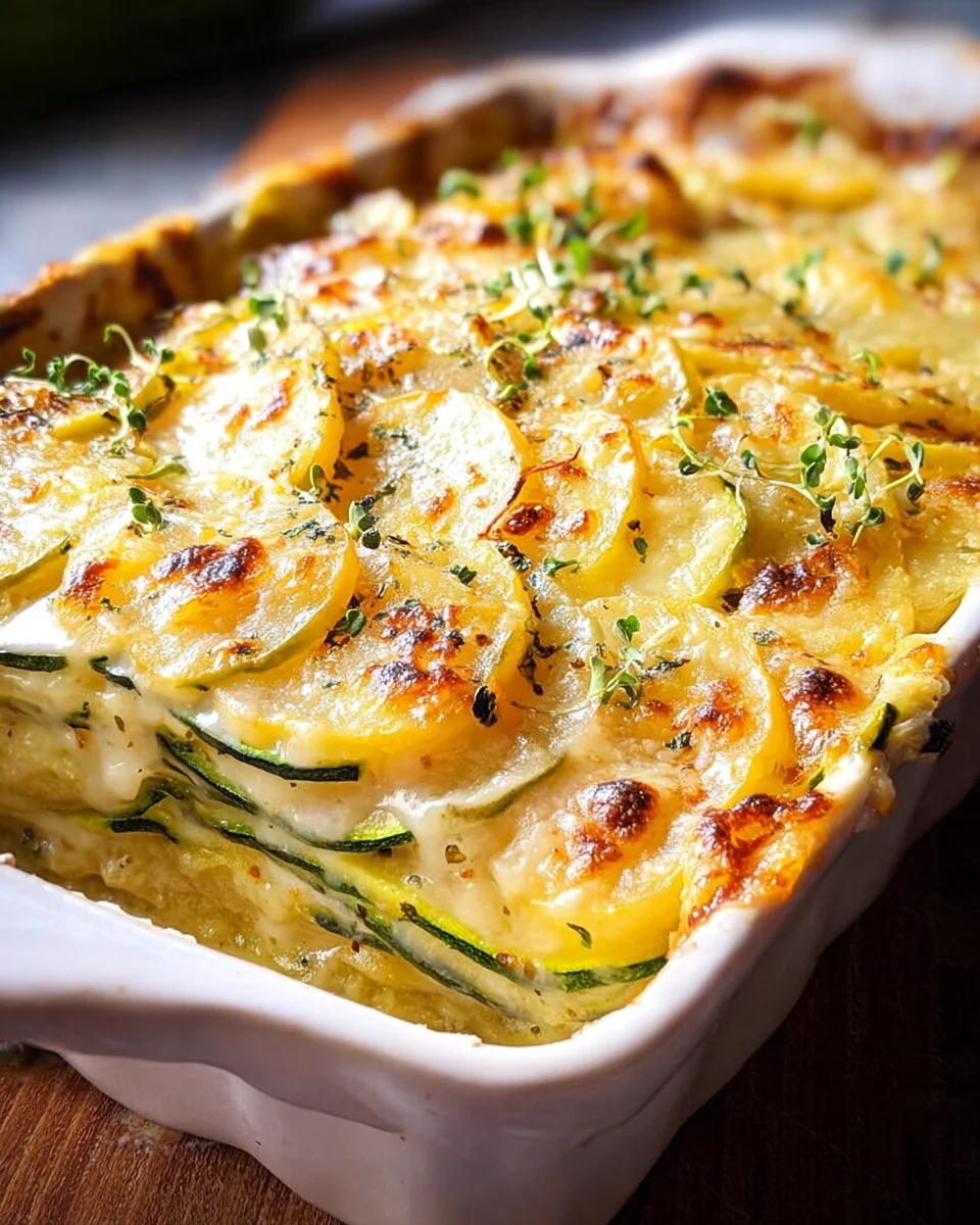 Kartoffel-Zucchini-Auflauf