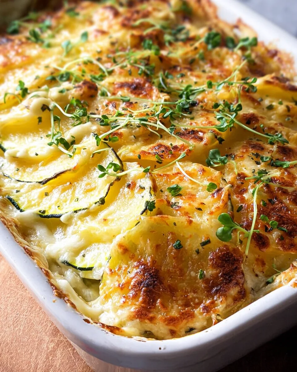 Kartoffel-Zucchini-Auflauf