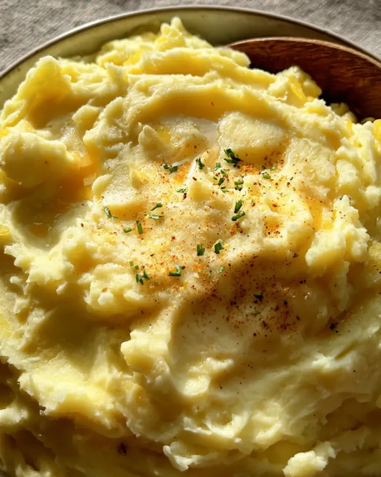 Kartoffelstampf mit Creme fraiche