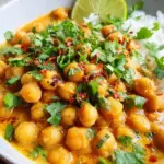 Kichererbsen-Curry mit Kokosmilch