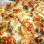 Kohlrabi-Hack-Auflauf