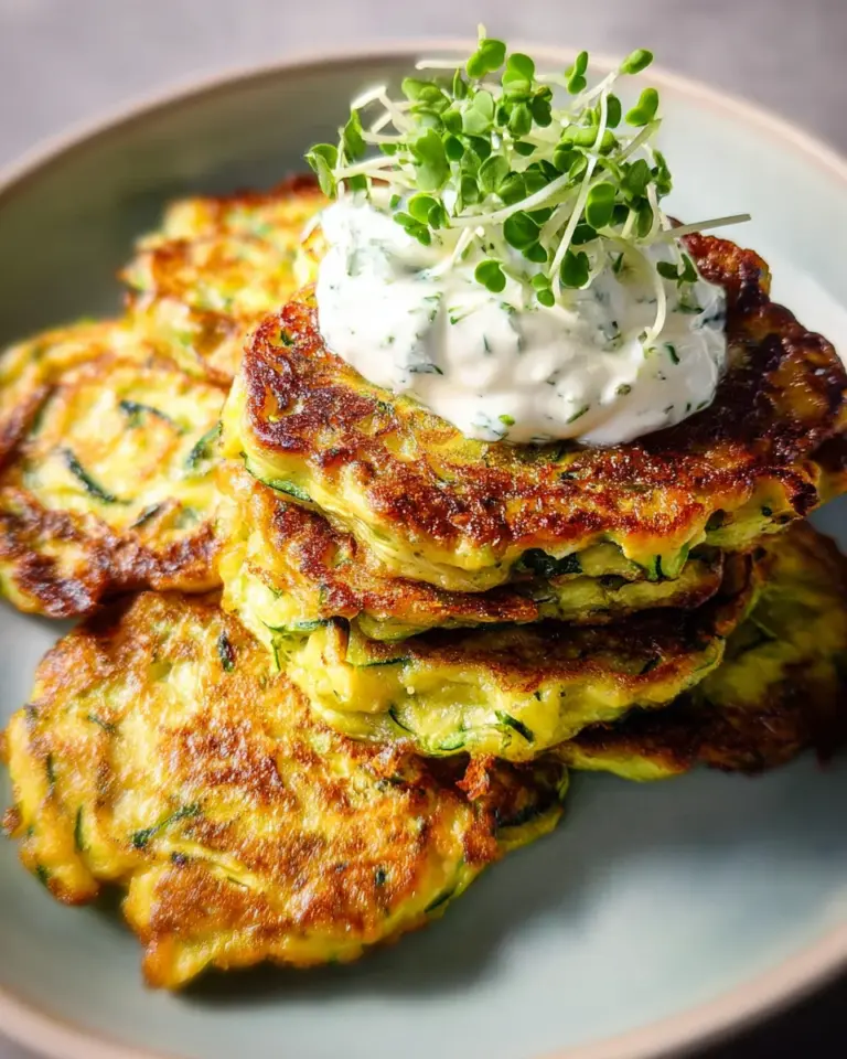 Leckeres Zucchinipufferrezept - einfach & schnell