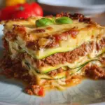 Low Carb Zucchini Lasagne