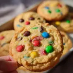 M&Ms Cookies mit Chocolate Chips
