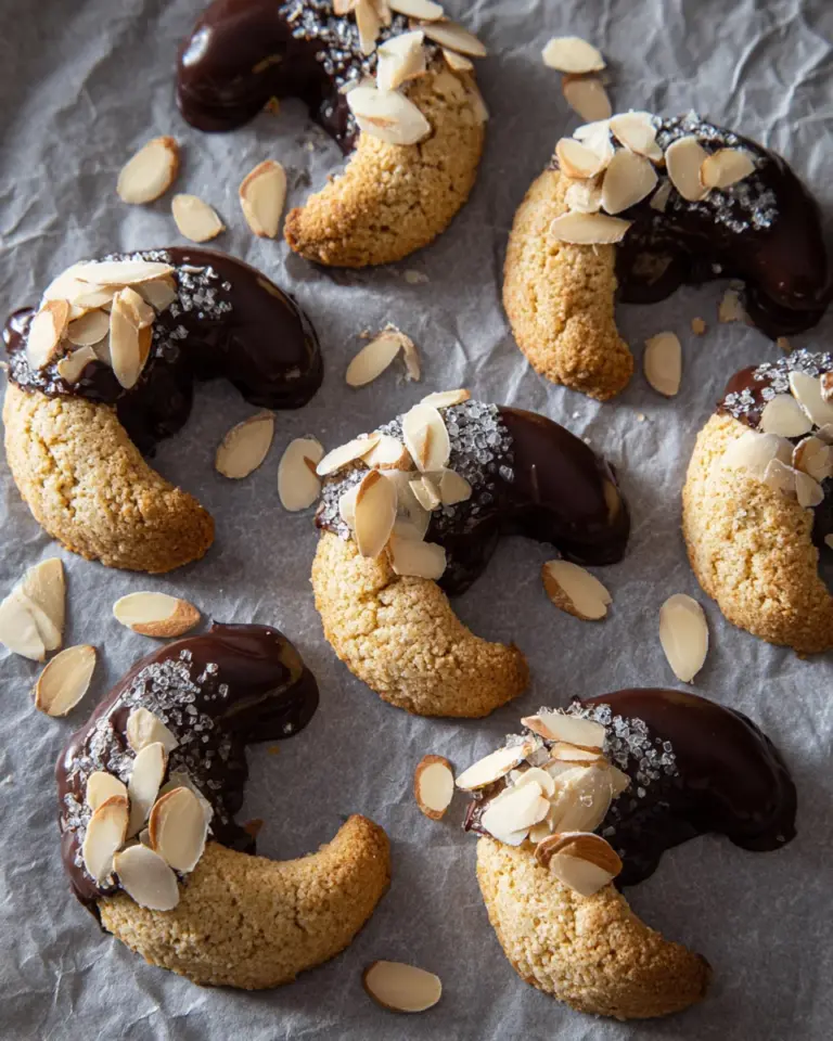 Mandelkipferl | Kleine Mandelhörnchen