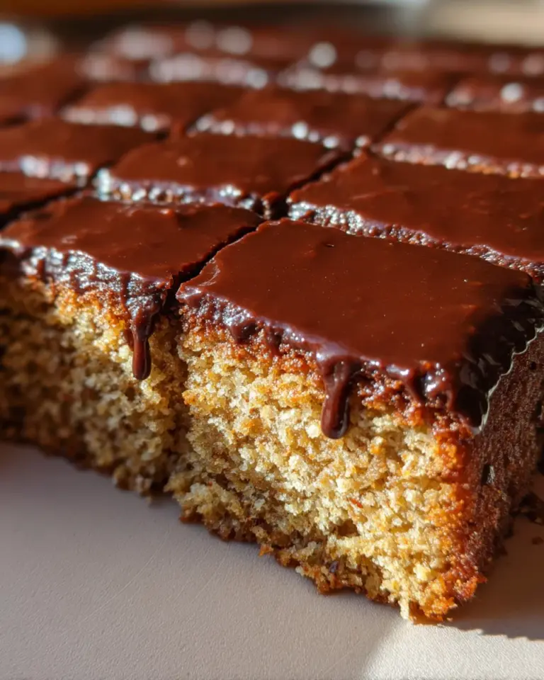 Mandelkuchen mit Schokoglasur (glutenfrei)