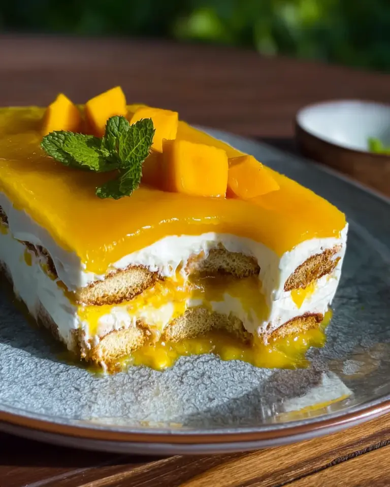 Mango Tiramisu