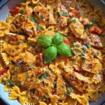 Marry Me Pastapfanne mit gebratenem Hähnchen