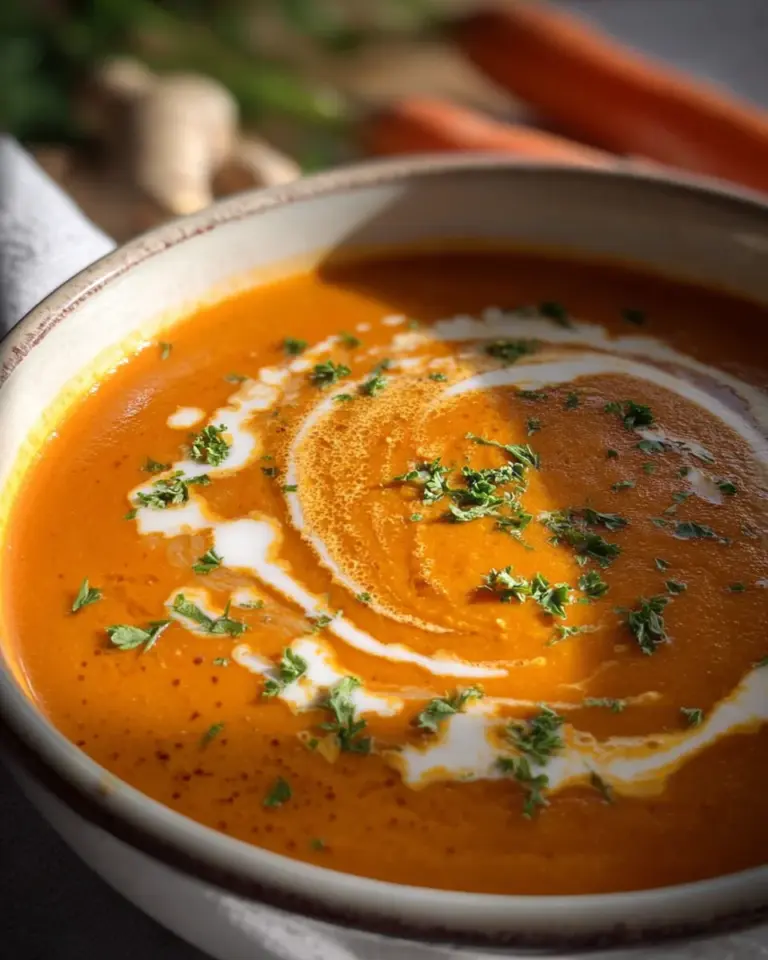 Möhrensuppe mit Ingwer und Orange