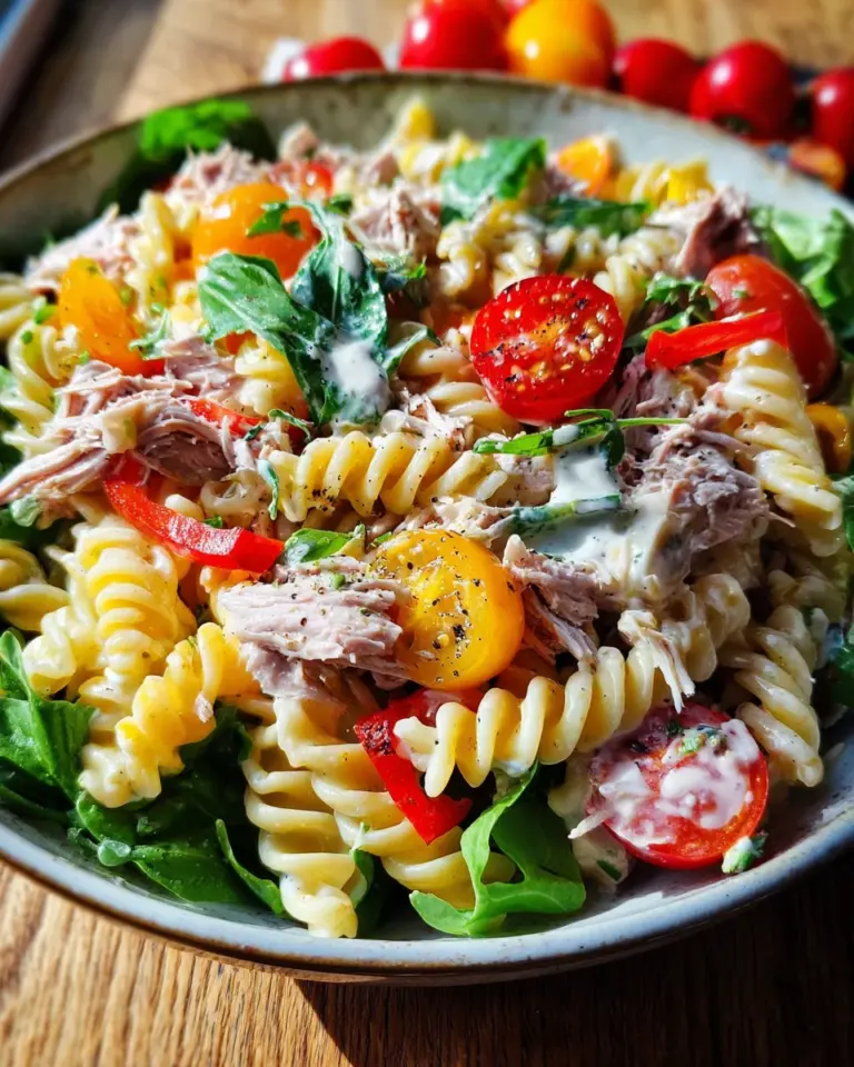 Nudelsalat mit Thunfisch – schnell und einfach