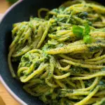 Pasta mit cremiger Spinat-Sauce