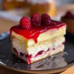 Puddingkuchen (einfaches Rezept ohne backen)