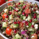 Quinoa Salat mit Feta