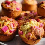 Rhabarber-Muffins super saftig