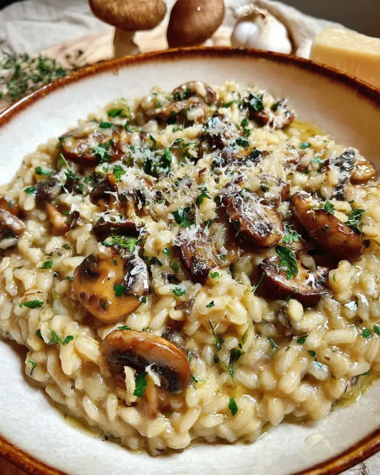 Risotto mit Champignons