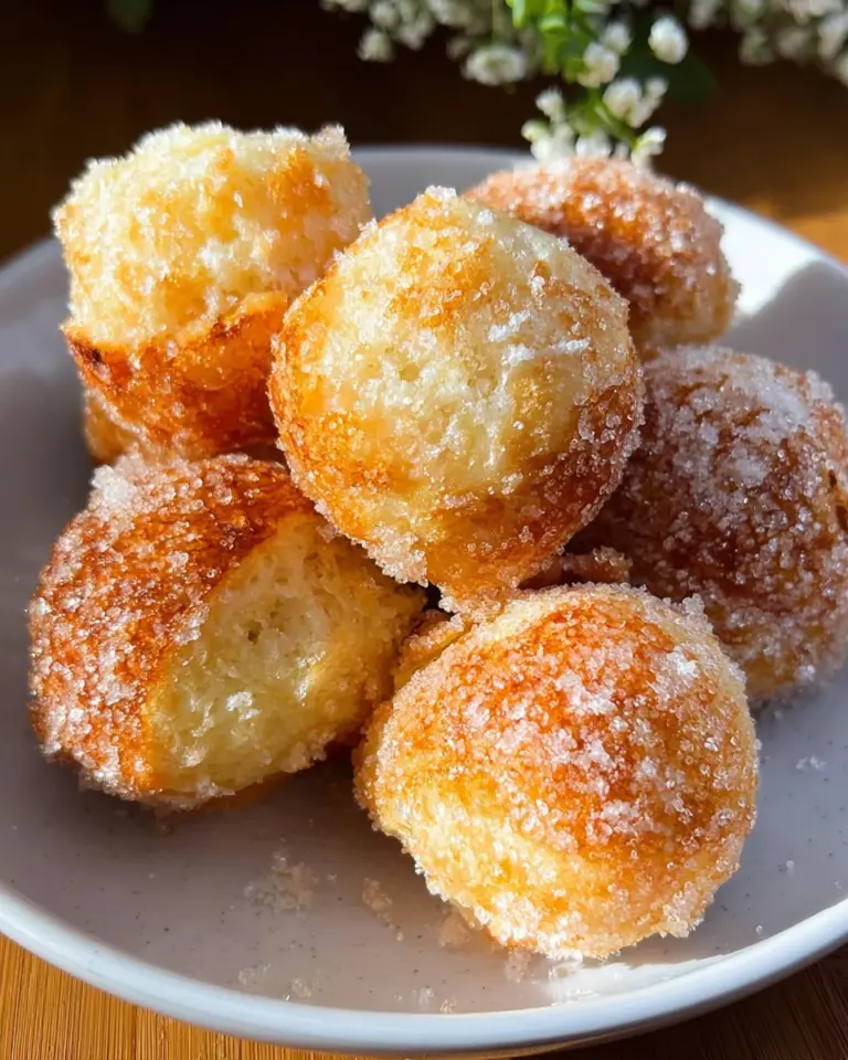 Saftige und fluffige Quarkbällchen