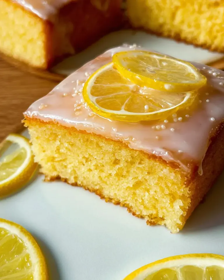 Saftiger Zitronenkuchen (schnelles Rezept)