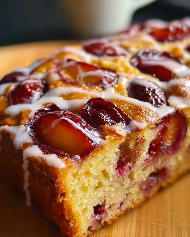 Saftiger Zwetschgenkuchen aus der Kastenform