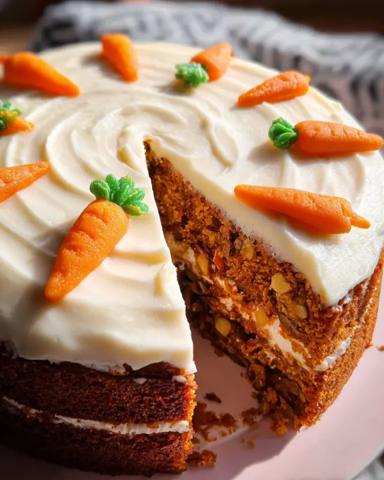 Saftiges Karottenkuchenrezept - einfach und schnell