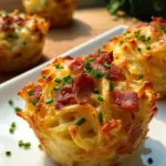 Spaghetti Carbonara Muffins
