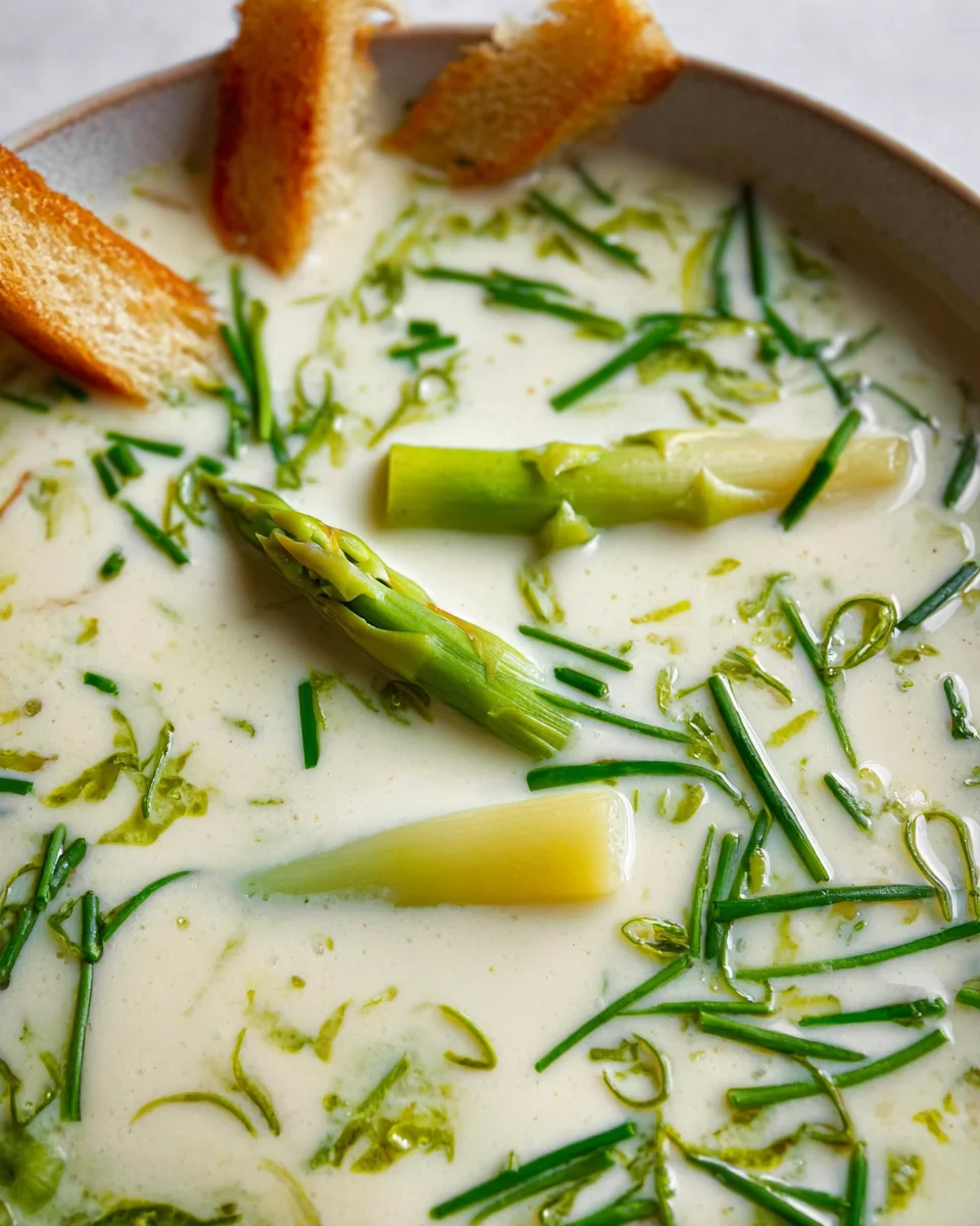 Spargelcremesuppe