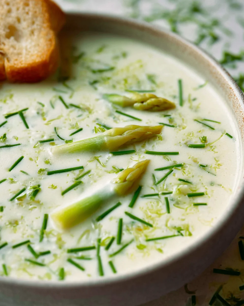 Spargelcremesuppe
