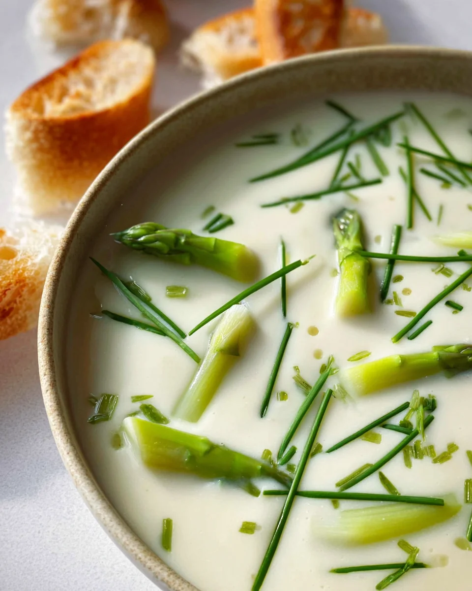Spargelcremesuppe