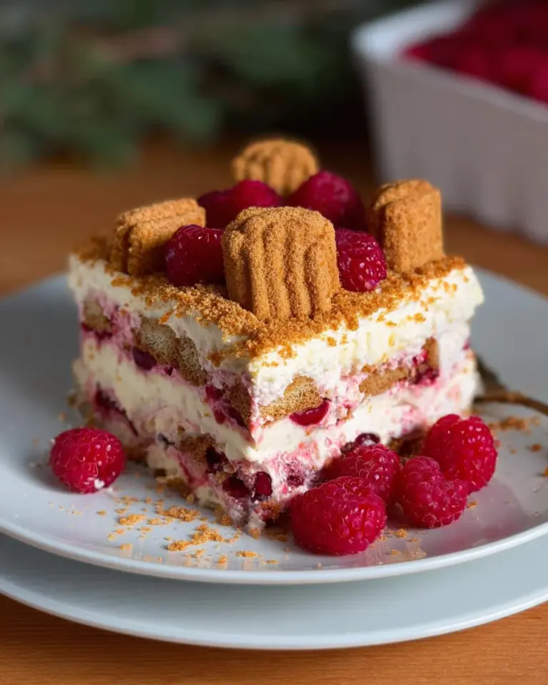 Spekulatius-Himbeer-Tiramisu