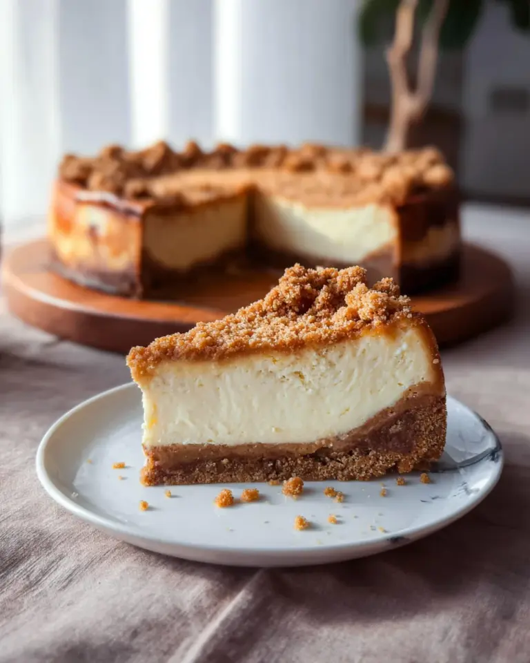 Spekulatius-Käsekuchen - einfach & cremig