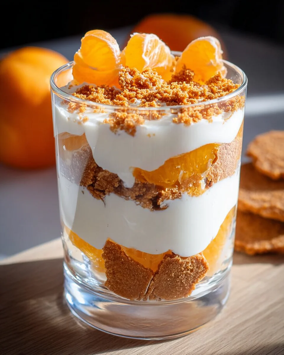 Spekulatius-Mandarinen-Quark-Creme