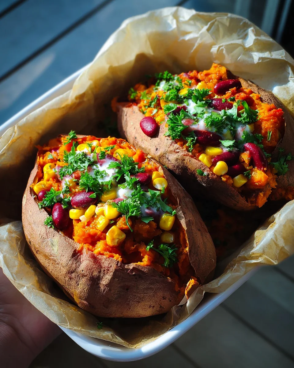 Süßkartoffel-Kumpir