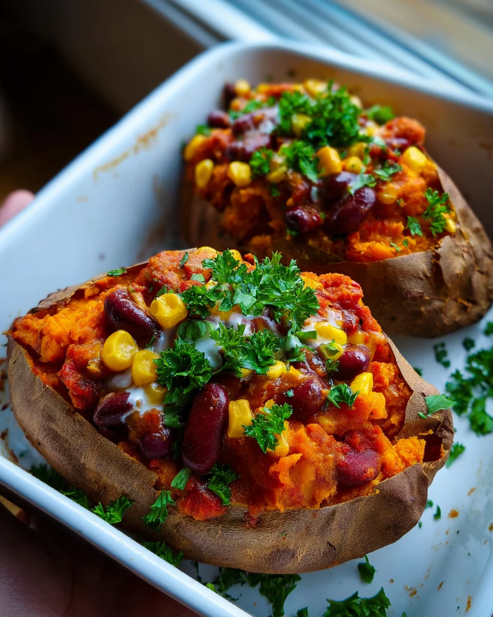 Süßkartoffel-Kumpir