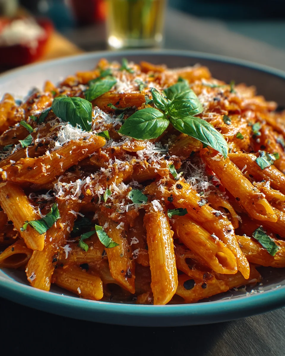 Tomaten-Knoblauch-Pasta