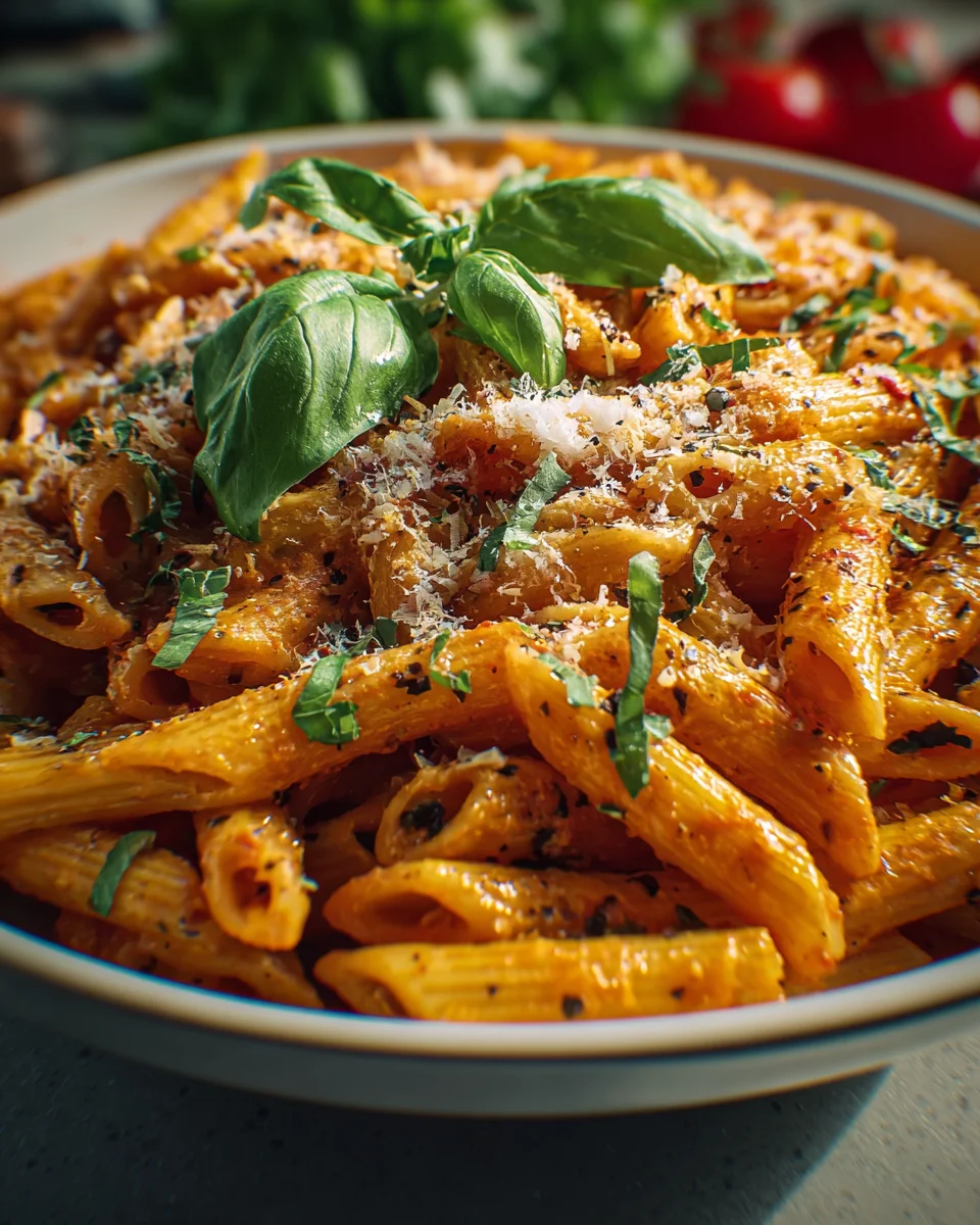 Tomaten-Knoblauch-Pasta