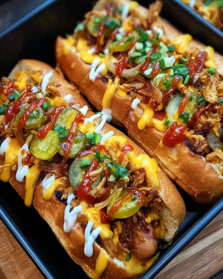 Überbackene Hot Dogs