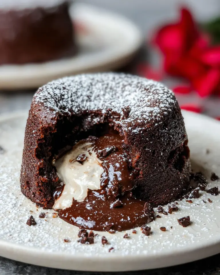 Veganer Lava Cake