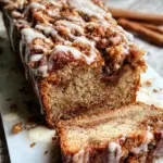 Veganes Zimt-Strudel Bananenbrot mit Zimt Streusel