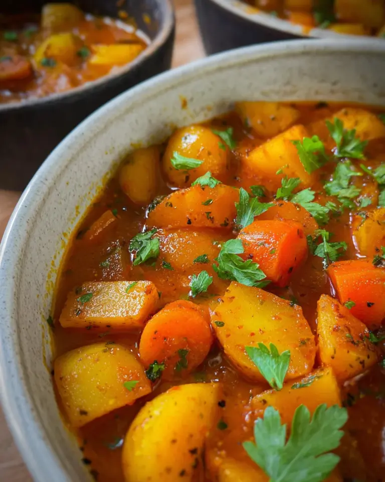 Vegetarisches Kartoffelgulasch