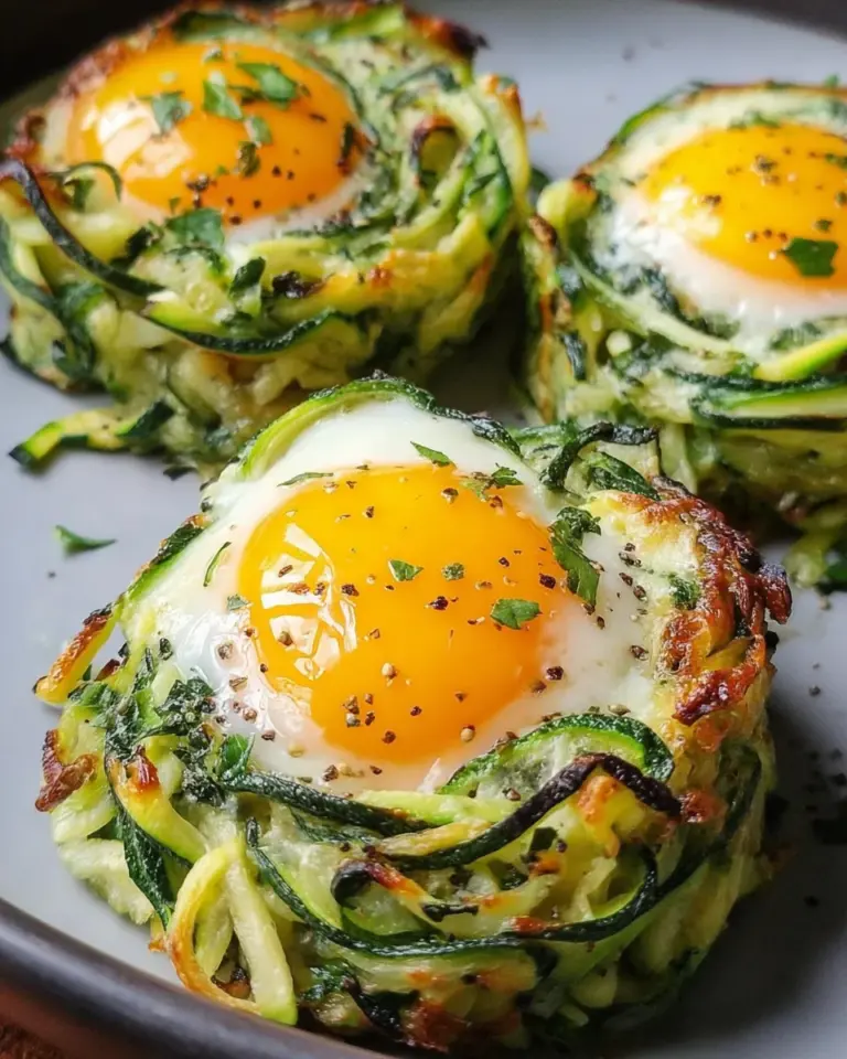 Zucchini-Ei-Nester