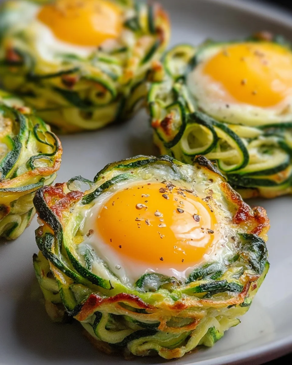 Zucchini-Ei-Nester