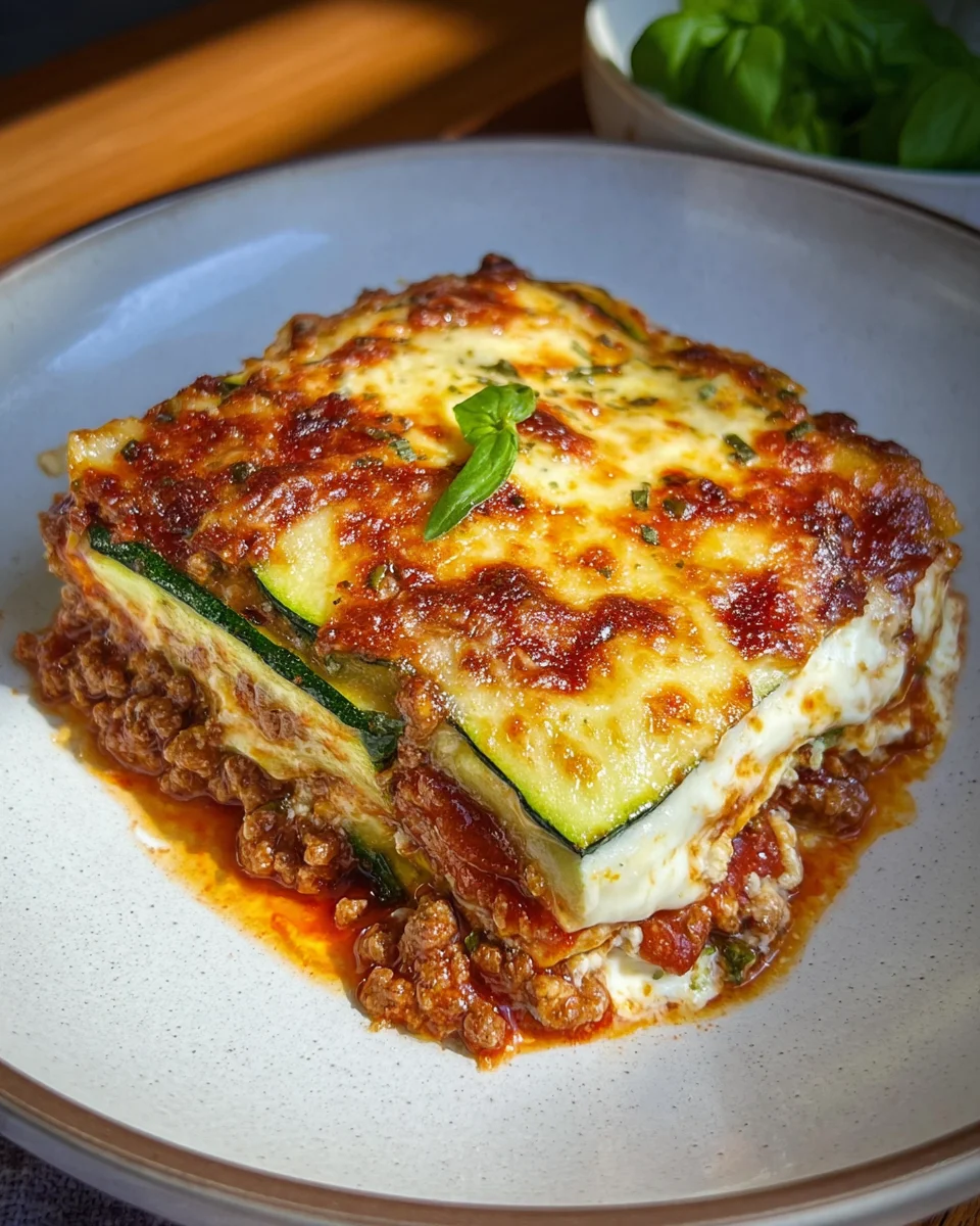 Zucchini-Lasagne