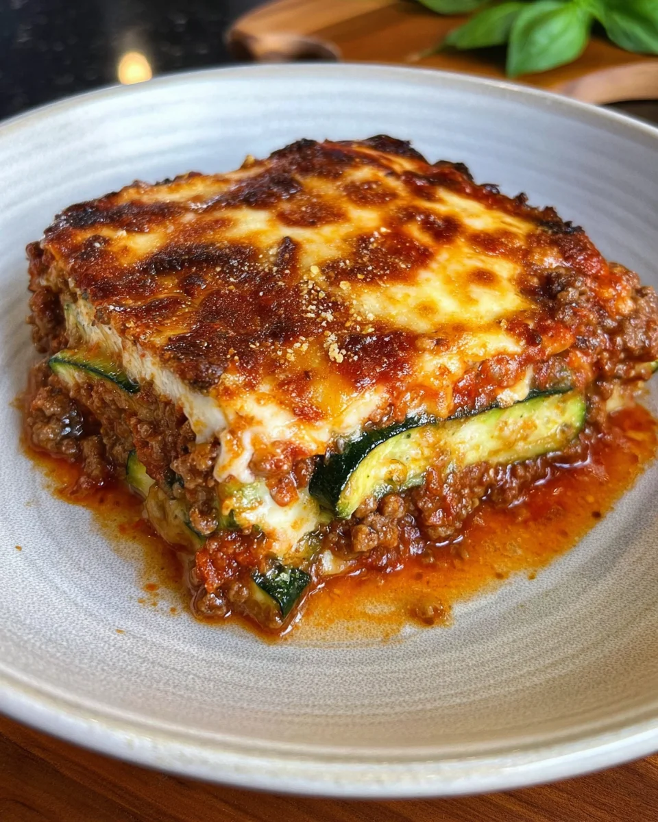 Zucchini-Lasagne