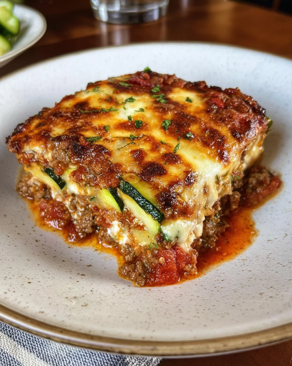 Zucchini-Lasagne