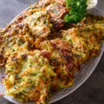 Zucchinipuffer aus dem Ofen