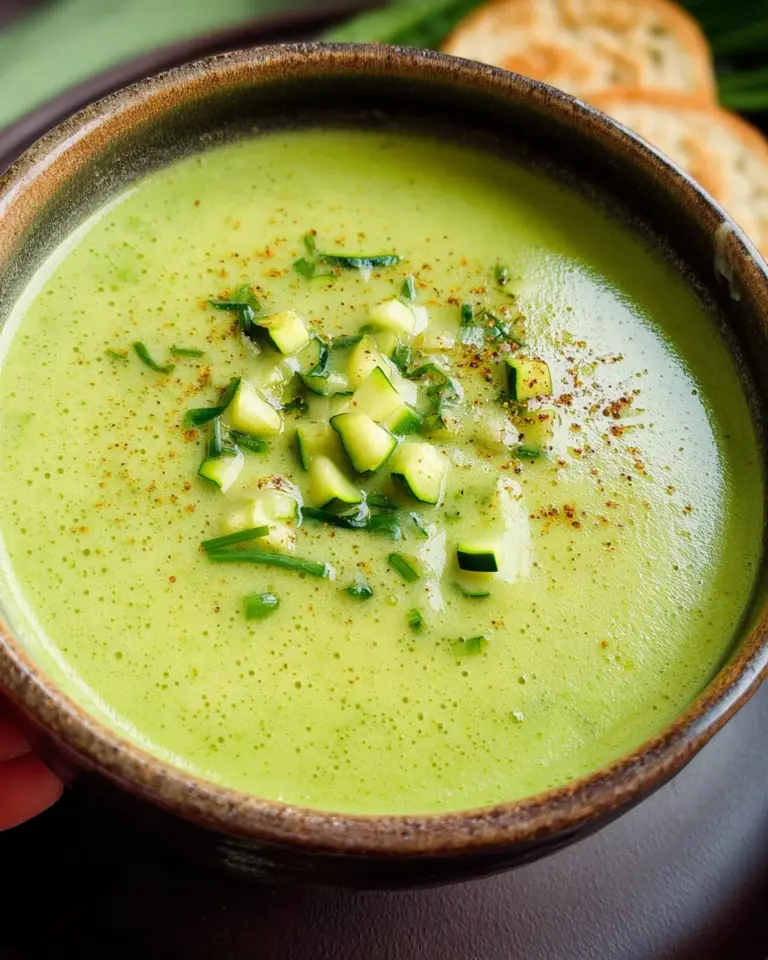 Zucchinisuppe - einfach, lecker und gesund