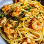 cremige Garnelenpasta