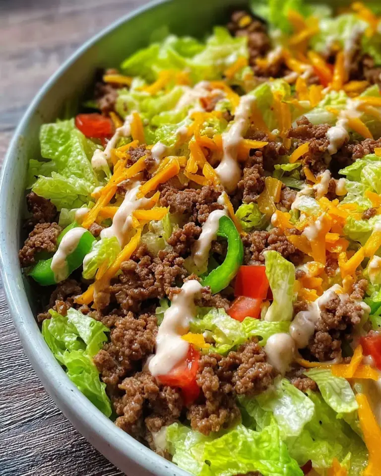 Big Mac Salat: Genial einfach in 20 Minuten