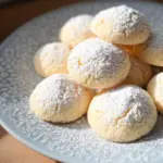 Butterwölkchen - Schnelle Vanilleplätzchen ohne Ausstechen