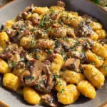 Cremige Gnocchi mit Pilzen: 25 Minuten Glück!
