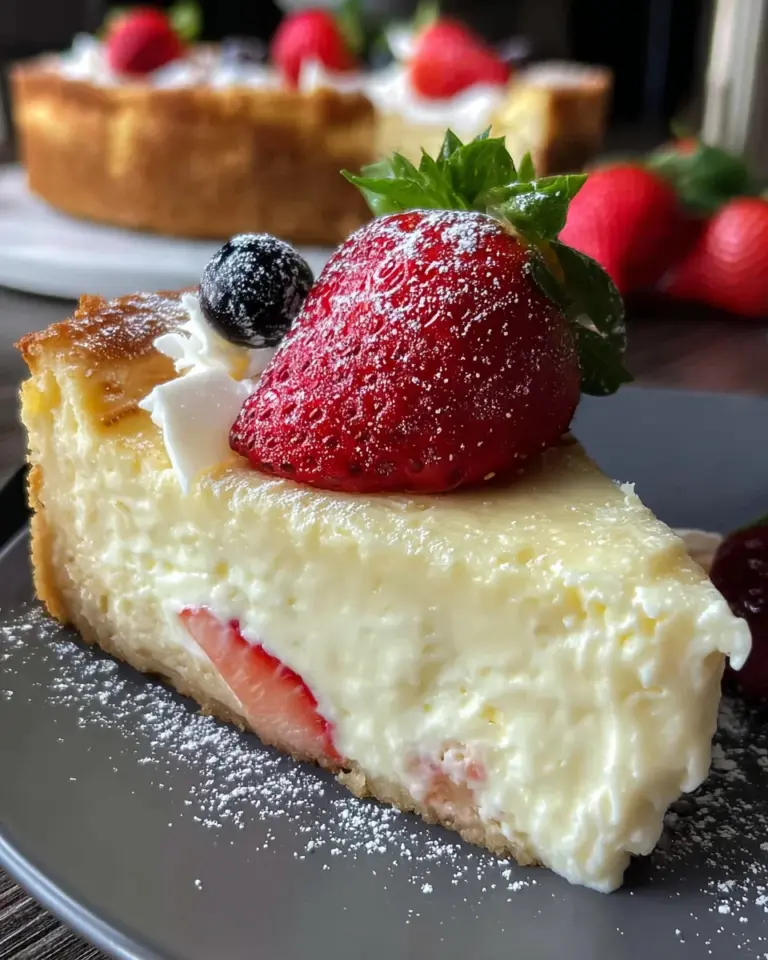Cremiger Käsekuchen: Das erstaunliche 3-Zutaten Rezept